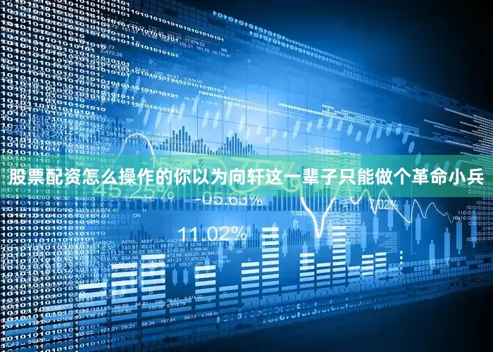 股票配资怎么操作的你以为向轩这一辈子只能做个革命小兵